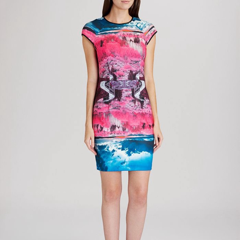 Ted baker  Ismay Road To Nowhere Print dress